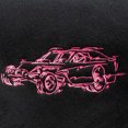 thumbnail image 4 of Modified Car Embroidered Roll Up Fleece Blanket, 4 of 4