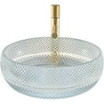 thumbnail image 3 of Pupura 17" Glass Circular Bathroom Vessel Sink in Clear, 3 of 7