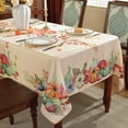 thumbnail image 3 of Fall Tablecloth Rectangle, Autumn Pumpkin Table Cloth Spill Proof, Thanksgiving Tablecloth for Harvest, Holiday Party and Tabletop Decor (Rectangle, 60" x 84"), 3 of 6