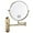 Bronze, variant on Wall Mounted Makeup Mirror, Double Sided 360 Swivel Vanity Mirror with 1X/10X Magnification, Extendable Shaving Mirrors for Bathroom,Bronze