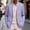 Purple, variant on KeShDi Dress Suit for Men Trendy Men Button Long Sleeved Casual Jacket Coat Blouse Outwear Turndown Collar Army Green 3X