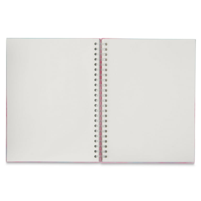 Pen + Gear Fashion Sketch Book, 9 X12, Pink Tie Dye Design