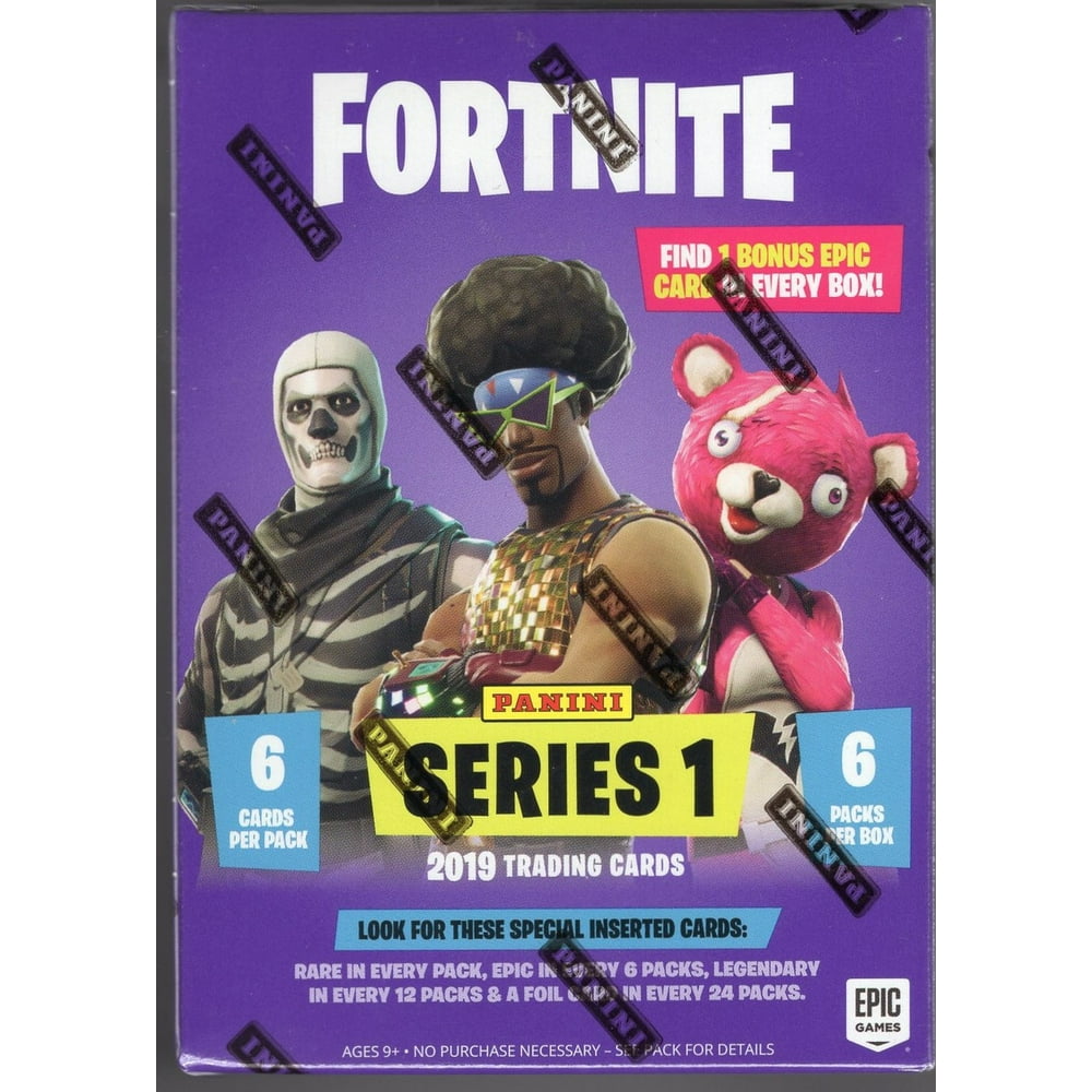 2019 Panini Fortnite Trading Value Box