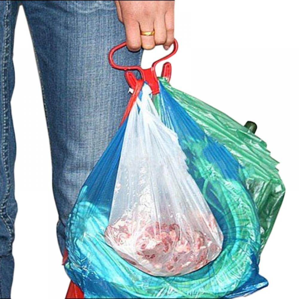 5 Pcs Creative Portable Shopping Bag Handle Household Plastic Bag Hook Kitchen Supplies