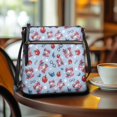thumbnail image 3 of HELLHERO Adjustable Strap Sling Bag for Work Daily Dating, PU Leather Versatile Waterproof Shoulder Bag for Ladies, Glasses Axolotl Books, 3 of 7