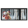 thumbnail image 3 of CHAQLIN Polyester Kids Trifold Wallet with Lightweight with Zipper Children's Wallet for Sports, Christmas Snowman Trifold Card Wallet, 3 of 5