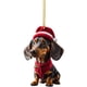 thumbnail image 4 of RKSTN christmas ornaments Border Product Christmas Dog Car Hanger Christmas Decoration Acrylic Car Hanger Home Hanger, 4 of 4
