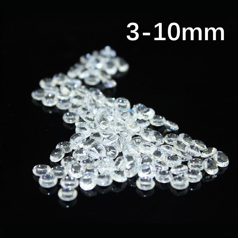 Light Pink 8mm Wedding Table Confetti Decoration Diamond Gems Scatter Crystals 