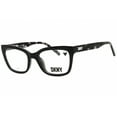 thumbnail image 3 of DKNY DK5068 001 Women's Black Crystal Full Rim Frame Eyeglasses, 3 of 5