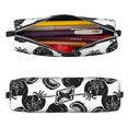 thumbnail image 2 of Rocae Hand Drawn Tomatoes for Pen and Marker Pouch with Zipper for Men and Women, Stationery Bag Pen Holder for Work and Office, 2 of 9