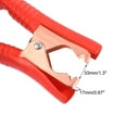 thumbnail image 3 of Pinzas de cable de refuerzo de reemplazo para automóviles Uxcell con clips de cargador de batería, empuñaduras rojas/negras, 3 of 4