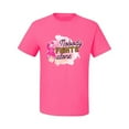 thumbnail image 3 of Nobody Fights Alone Watercolor Sparkles Breast Cancer Awareness Men's Graphic T-Shirt, Neon Pink, X-Large, 3 of 5