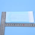 thumbnail image 4 of Sellado 200 Piezas Bolsa Autosellante Suministros Dentales Bolsa De PVC Película Transparente Azul Para Esterilización 83 X 160 Mm, 4 of 7