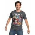 thumbnail image 3 of Disney Men's and Big Men's Mickey & Friends Graphic Tee with Short Sleeves, Sizes S-3XL, 3 of 5