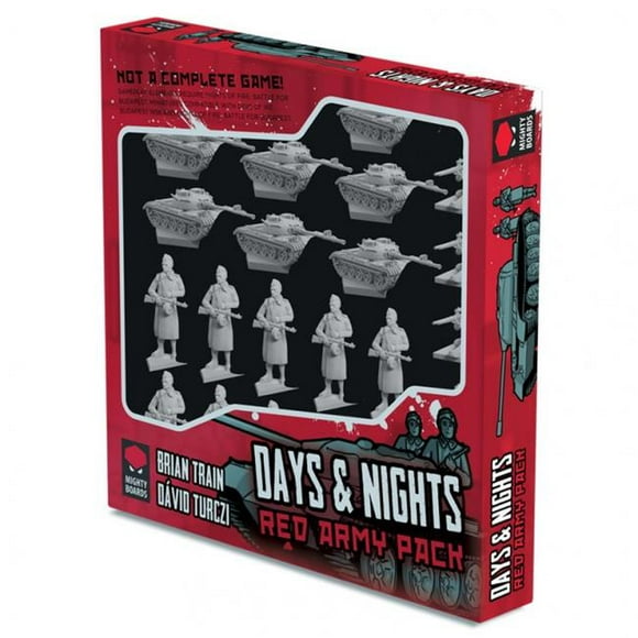 Mr. B Games MIB1026RA Days & Nights Red Army Expansion Board Game