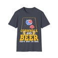 thumbnail image 2 of Cornhole And Beer That's Why I'm Here Funny Cornhole Art Unisex T-Shirt, 2 of 5