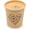 Kraft, variant on ECODESIGN-US 100 Pack Disposable Coffee Cups - 4 Oz Espresso - Kraft Unbleached Paper Cups for Home Office or Party