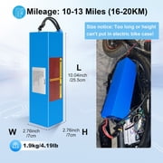 48V 8Ah Electric Bike Battery Replace Lithium Battery Tricycle 750W T Plug UL2271