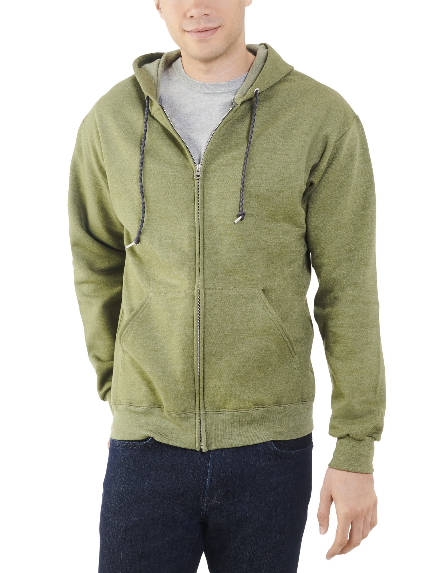 fruit of the loom zipper hoodie