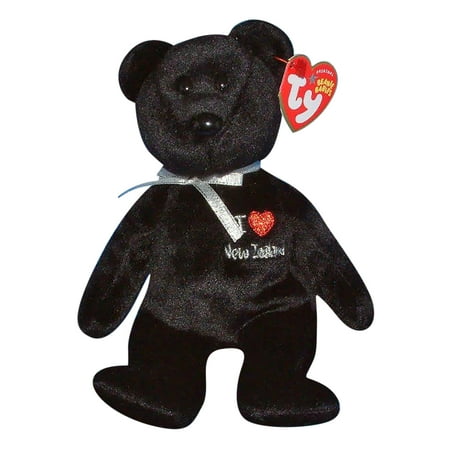 Ty Beanie Baby: I Love New Zealand the Bear - New Zealand exclusive | Stuffed Animal | MWMT's