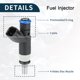 thumbnail image 4 of Inyector de combustible No.4891577AC boquilla de inyección de combustible para Dodge Avenger 2008-2014 2.4L negro, 4 of 7
