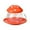 Orange, variant on Mushroom Glass Tea Cup Set-Cute Coffee Mug with Lid,Infuser,Tray & Strainer-Heat-Resistant Kawaii Teapot for Loose Leaf Tea,Milk,or Coffee- Gift with Coasters