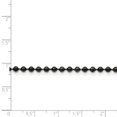 thumbnail image 3 of Stainless Steel 3.0mm IP Black-plated Ball Chain 20in, 3 of 3