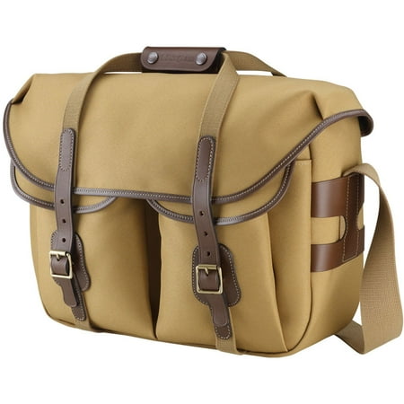 Billingham Hadley Shoulder Bag - Billingham Hadley Pro Shoulder Bag - Khaki Fibrenyte/Chocolate Leather 505334-54
