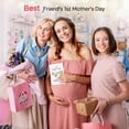 thumbnail image 7 of WaaHome Funny Best Friend First Mother’s Day Card - Cute Happy 1st for Friends Bestie Sister Mom to Be Card Gift with Envelope, 7 of 7