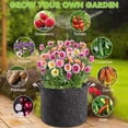 thumbnail image 4 of KBOOK Plant Grow Bag 3/5/7 Gallon Vegetable Plant Pot Fabric Pot with Handles for Garden Vegetable Potato Fruits Flower, 4 of 7