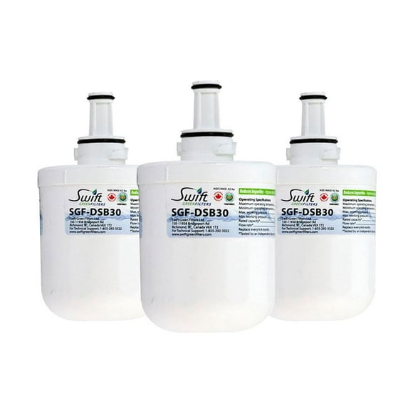 Swift Green Filters Replacement for Samsung DA2900003G Refrigerators Water Filters(Pack of 3)