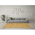 thumbnail image 3 of Ahgly Company Indoor Square Abstract Brown Contemporary Area Rugs, 5' Square, 3 of 4