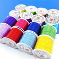 thumbnail image 5 of 1Rolls Durable Nylon 10Meters 0.6mm Beading String Cord Thread String Line DIY Jewelry Stretch Elastic Cord BLUE, 5 of 8