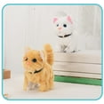 thumbnail image 4 of Cagogo under $5 2Pcs Robot CatToy, Interactive Robot Stuffed Cat,Electronic PetToywith Walk Bark Tail Move,Children's Birthday Christmas Gift,Soft Plush Interactive Companion, 4 of 9