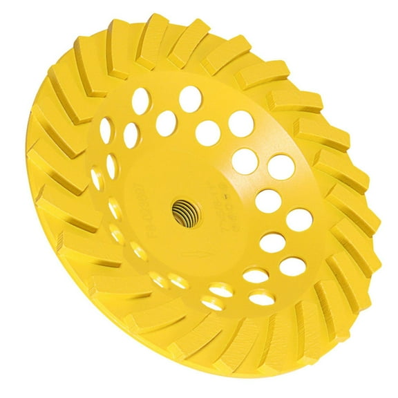 7 inch Diamond Cup Grinding Wheel 5/8"11 Arbor for Concrete Granite Masonry Stone Marble