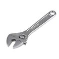 The 6 adjustable wrench is made of heavy duty drop steel, with