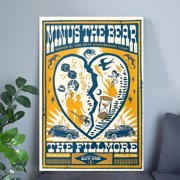 Minus The Bear Philadelphia PA Oct 24 2025 Poster Size 24''x36'' Goldengate