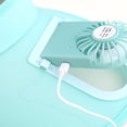 thumbnail image 3 of UPF50+ oversized brim sun visor hat with built-in 3-speed adjustable cooling fan usb rechargeable for women outdoor, 3 of 5
