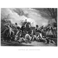 thumbnail image 2 of Battle Of Princeton 1777. Ngeneral George Washington At The Battle Of Princeton New Jersey 3 January 1777. Steel, 2 of 2
