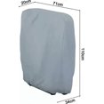 thumbnail image 5 of Protective cover for folding deck chairs, 71x110 cm, Oxford 210D, grey, 5 of 5