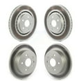 thumbnail image 1 of Genius Front Rear Coated Disc Brake Rotors Kit for Car 2022 Toyota Camry TRD with Manual Parking KG-101757, 1 of 9