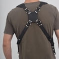 thumbnail image 3 of Double Harnais SLR Caméra Cross Shoulder Cuir Multi Acc Ajustable C9K9, 3 of 9