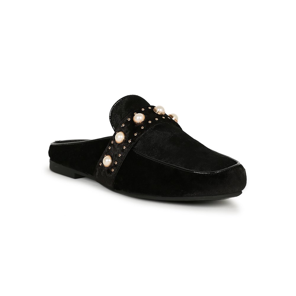 fitflop velvet mules