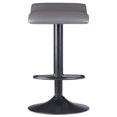 thumbnail image 4 of Winsome Tarah 2pc Set Air Lift Adjustable Stool, Black/Gray, 4 of 9