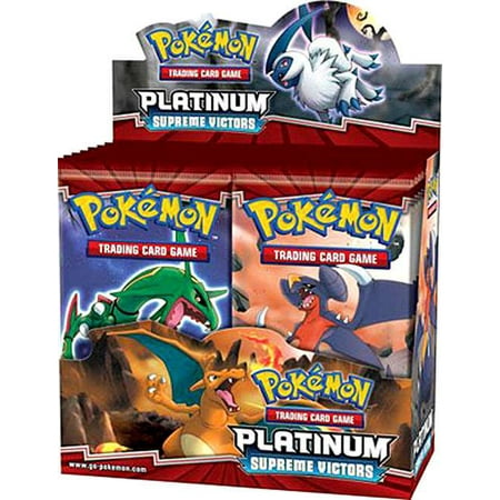 Pokemon Platinum Supreme Victors Booster Box Walmart