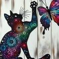 thumbnail image 6 of WYYP Cosmic Pattern, Butterfly Round Tablecloth 100% Polyester Fiber Tablecloths White, 6 of 8