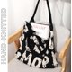 thumbnail image 4 of Bolsos de crochet para mujer, bolso de mano grande, bolso estético, bolso de hombro, bolso hippie, bolso de punto, negro, 4 of 4