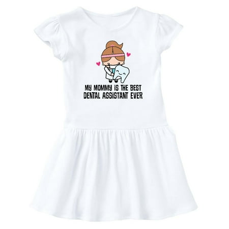 

Inktastic Dental Assistant Mommy Gift Baby Girl Dress