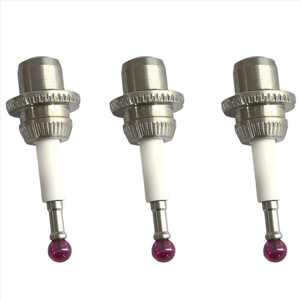 3X Sensor 3D 80.362.00 Sonda Táctil Lápiz Óptico M3 4 mm Bola de Rubí Vástago de Cerámica Máquina CNC Cmm 1 Pieza