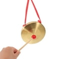 thumbnail image 3 of LOLIPPYY Large Traditional Chinese Brass Gong With Benefits For Home Decoration 1Pcs, 3 of 8